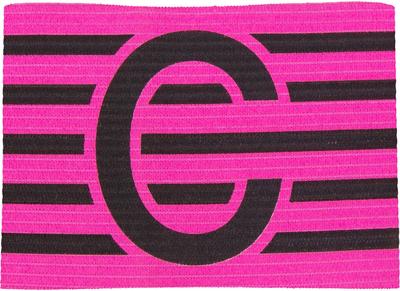 Stanno 489100 Aanvoerdersband Verstelbaar - Pink-Black - SR