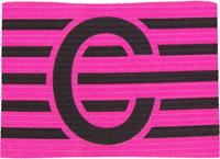 Stanno 489100 Aanvoerdersband Verstelbaar - Pink-Black - SR - thumbnail