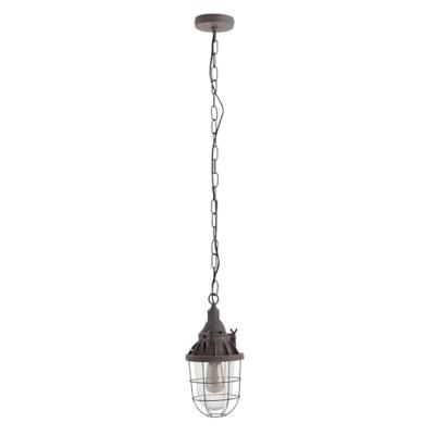 Steinhauer Landelijke hanglampMistral 17cm antiek bruin - 7890B
