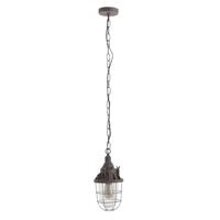 Steinhauer Landelijke hanglampMistral 17cm antiek bruin - 7890B - thumbnail