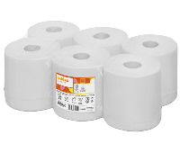 Satino cf1 midi poetsrol 1-laags wit (6x300m) - thumbnail