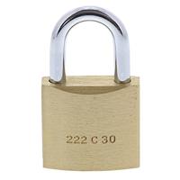 Burg Wächter 3001 Hangslot 30.00 mm Verschillend sluitend Messing Sleutelslot - thumbnail