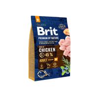 BRIT Premium by Nature Dog Adult, maat M, 3 kg - thumbnail