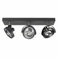 Highlight Spot Malta 3 lichts zwart - thumbnail