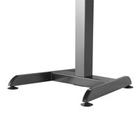 LogiLink EO0014 Statafel Kleur tafelblad: Zwart Elektrisch in hoogte verstelbaar, Ergonomisch, Toetsenbordplateau (uittrekbaar) Hoogte (max.): 1.22 cm - thumbnail