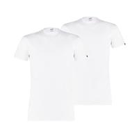 Ondershirts heren 2-pack basic - ronde hals - Slim fit heren T-shirt katoen - thumbnail