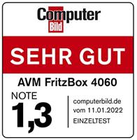 AVM FRITZ!Box 4060 WiFi-router 2.4 GHz, 5 GHz 6000 MBit/s - thumbnail