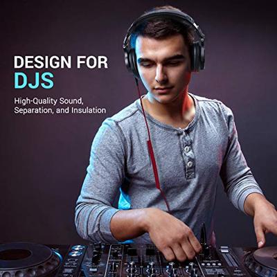OneOdio A71M Over Ear headset Kabel Stereo Zwart High-Resolution Audio, Ruisonderdrukking (microfoon) Headset, Zwenkbare oorschelpen DJ OneOdio A71M Over Ear headset Kabel Stereo Zwart High-Resolution Audio, Ruisonderdrukking (microfoon) Headset, Zwenkbare oorschelpen DJ