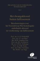 Het dwangakkoord buiten faillissement (Paperback) - thumbnail