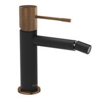 Bidet Mengkraan Sapho Solaris Mat Zwart/Koper - thumbnail