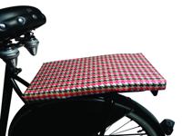Fietskussen Houndstooth Sand - thumbnail