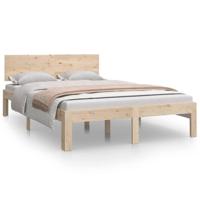 Bedframe massief hout 120x190 cm - thumbnail