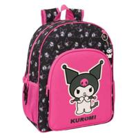 Schoolrugzak Kuromi Zwart Fuchsia 33 x 42 x 14 cm - thumbnail