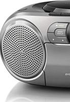 Philips Audio CD-Radiorekorder mit DAB+ (Dynamic Bass Boost, UKW-DAB+, CD, Kasseten-Deck) silber, AZB600/12 - thumbnail