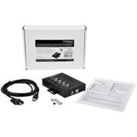 StarTech.com 4 Port Seriële USB Hub naar RS-232/422/485 Adapter, Industriële USB 2.0 naar DB9 Serial Converter Hub, IP30 Rated, Din Rail Monteerbaar, 15kV ESD Bescherming (ICUSB234854I) - thumbnail