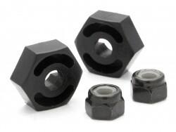 HPI - Wheel adapter (4pcs hex/pin & nut/sprint) (85003)