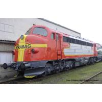 Piko H0 52491 H0 diesellocomotief NOHAB van de Strabag - thumbnail