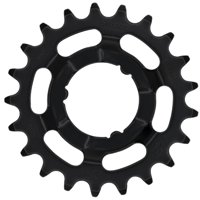 KMC Tandwiel voor shimano 21t o-mo staal 3/32 inch - zwart - thumbnail