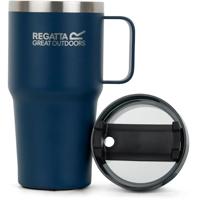 Beker met Rietje Regatta Thermo Insulated Mug Donkerblauw 600 ml Roestvrij staal - thumbnail