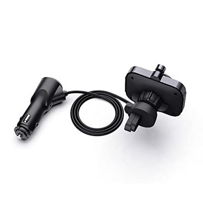 SAVIO Bluetooth Adapter Car Cigarette Lighter - FM Transmitter for Car Bluetooth - Bluetooth Adapter for Car - Car Radio Bluetooth Adapter - Radio Transmitter Car Bluetooth 5.0 - SD Card