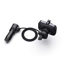 SAVIO Bluetooth Adapter Car Cigarette Lighter - FM Transmitter for Car Bluetooth - Bluetooth Adapter for Car - Car Radio Bluetooth Adapter - Radio Transmitter Car Bluetooth 5.0 - SD Card - thumbnail