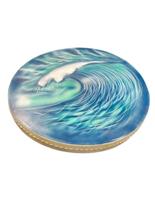 Ocean drum met golftekening rustgevende klanken ideaal voor praktijk of hobby - thumbnail