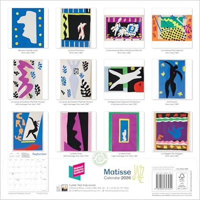 Matisse Jazz Kalender 2026
