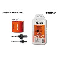 Bahco Sandflex® Bi-metalen gatzagenset | voor metaal en houtsoorten | 19 mm - 76 mm - 14-delig - 3834-PROMO-122-76 - thumbnail
