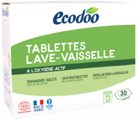 Ecodoo Vaatwasmachine tablets bio 30 Stuks - thumbnail