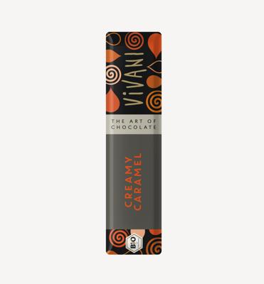 Vivani Chocolade Reep Creamy Caramel Vivani Chocolade Reep Creamy Caramel