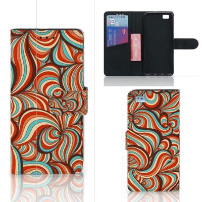 Huawei Ascend P8 Lite Hoesje Retro