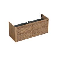 Onderkast Forzalaqua Gela 140x51x60 cm 4 Softclose Lades Eiken Castle Brown Forzalaqua - thumbnail