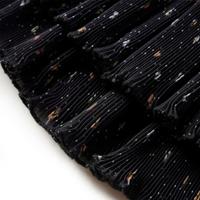 Kinderrokje met gelaagde ruches 92 zwart - thumbnail