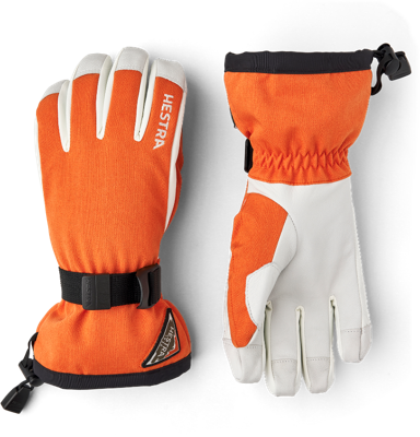 Hestra Powder Gauntlet Handschoen Brick Red 9