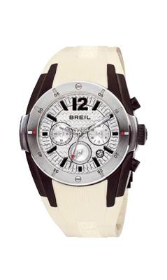 Horlogeband Breil BW0235 Rubber Crèmewit 20mm Horlogeband Breil BW0235 Rubber Crèmewit 20mm