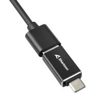 Sharkoon 4-Port USB 3.2 Gen 1 Aluminium usb-hub - thumbnail