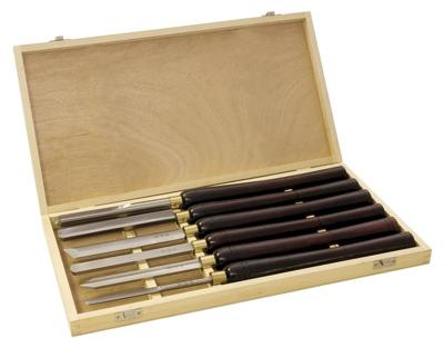 Scheppach HSS Houtdraaibeitelset 6-delig Scheppach HSS Houtdraaibeitelset 6-delig