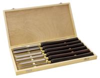 Scheppach HSS Houtdraaibeitelset 6-delig - thumbnail