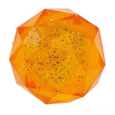 Moses stuiterbal diamant oranje 4,5 cm