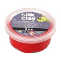 Silk Clay - rood, 40gr. - thumbnail