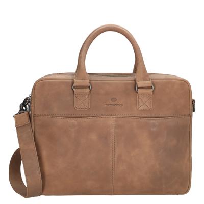 Micmacbags Malmo Laptoptas bruin III