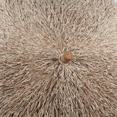 VidaXL Parasol van bamboe met dak van bananenbladeren 270 cm