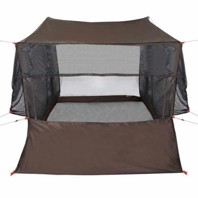 VidaXL Autotent 2-persoons waterdicht bruin VidaXL Autotent 2-persoons waterdicht bruin