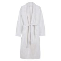 HIP Badjas, Wit - (XL/XXL) - Katoen/ Badstof - thumbnail