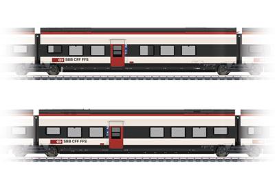 Märklin 43462 H0 aanvullingsset 2 voor de Giruno van de SBB D(B9) 2e klas en E(B8) 2e klas