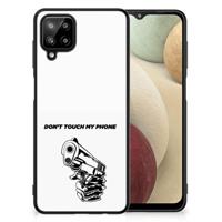 Samsung Galaxy A12 | Telefoon Hoesje | Gun Don&apos;t Touch My Phone - thumbnail