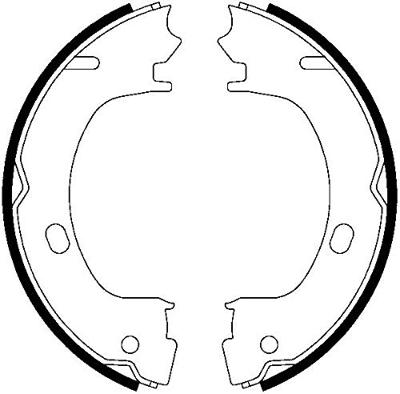 Remschoenset, parkeerrem 03013730182