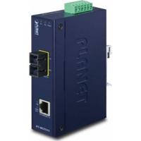 PLANET IFT-802TS15 netwerk media converter 100 Mbit/s 1310 nm Single-mode Blauw - thumbnail
