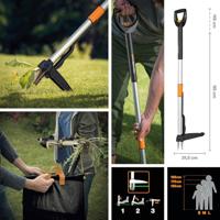 Fiskars 1020125 Onkruidsteker D-greep - thumbnail