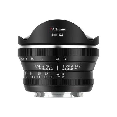 7artisans MF 6mm F/2.0 APS-C Fisheye Fuji (FX Mount)
